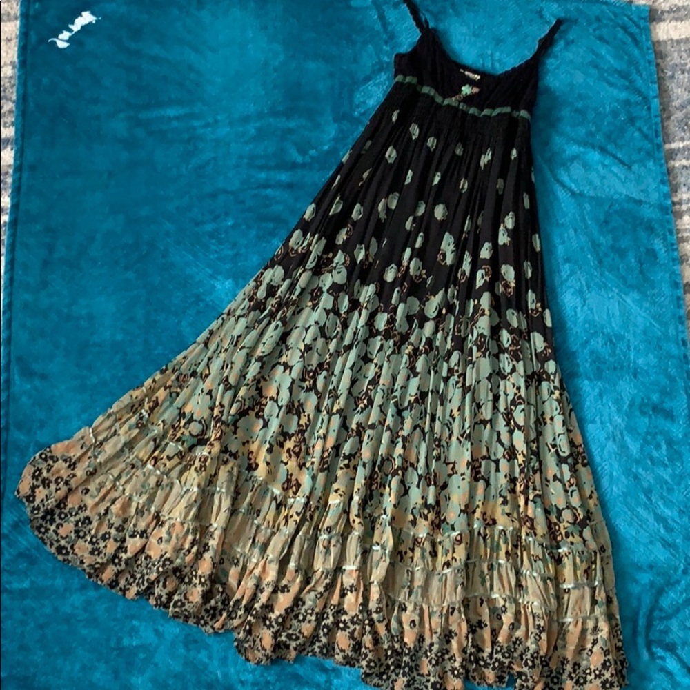 Beautiful Free people long dress. I only wore once